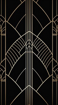 Art deco jewelry wallpaper architecture arched gate.