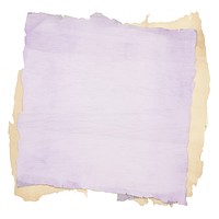 Lilac ripped paper text diaper linen.