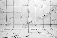 Cracked wall clean front view close up.