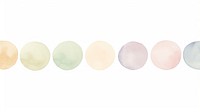 Circles as divider watercolor accessories accessory sphere.