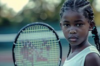 Racket sports tennis child.