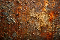 Tuff blackboard corrosion rust.