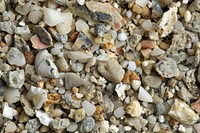 Beach Sand mineral pebble gravel.