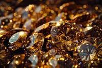 Gold diamond accessories chandelier accessory.