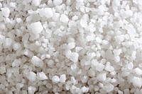 Regular salt outdoors mineral crystal.