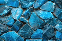 Apatite turquoise mineral blue.
