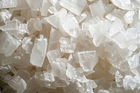 Epsom salt festival mineral crystal.