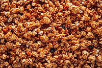 Cracker jacks produce granola popcorn.