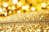 Gold Glitter texture glitter gold chandelier.