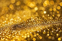 Tube texture glitter gold chandelier.
