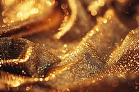 Water wave texture gold chandelier velvet.