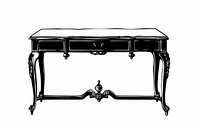 Console Table furniture table sideboard.