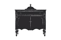 Buffet furniture sideboard letterbox.