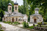 History and culture moldova architecture monastery graveyard.