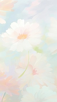 Blurred gradient Daisy daisy asteraceae painting.