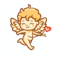 Cupid person human face.