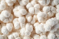 Processed cotton texture wool.