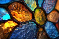 Stained glass texture person human art.