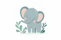 Baby Elephant illustration elephant wildlife animal.