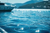 Photo of blue sea and yachts transportation sailboat outdoors.