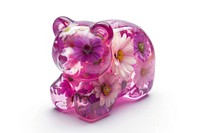 Flower resin bear shaped accessories accessory blossom.
