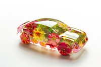 Flower resin car shaped accessories accessory jewelry.