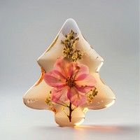 Flower resin christmas tree shaped art chandelier porcelain.