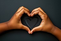 Hands making a heart symbol love heart symbol.