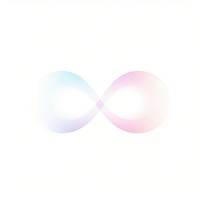 Rainbow infinity icon graphics light logo.