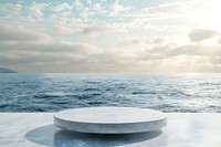 Seascape furniture outdoors tabletop.