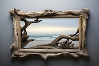Rustic picture frame driftwood.