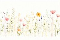 Spring and summer Background flower illustrated graphics.