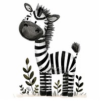 Zebra art wildlife animal.
