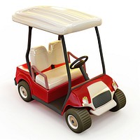 Golf cart transportation vehicle device.