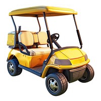 Golf cart transportation vehicle device.