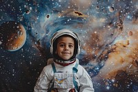 Brazilian boy astronaut person human.