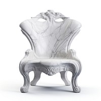 Marble chair sculpture furniture armchair throne.