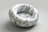Marble doughnut chair sculpture accessories porcelain accessory.
