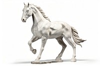Marble horse sculpture stallion animal mammal.