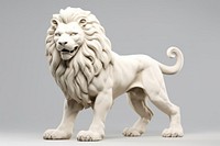 Marble lion sculpture wildlife animal mammal.