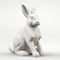 Marble rabbit sculpture animal mammal rodent.