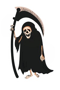 Grim reaper person fashion people.