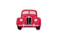 Felt stickers of a single classic car transportation accessories accessory.