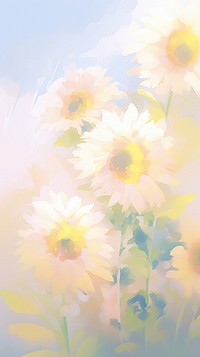 Blurred gradient sunflowers backgrounds outdoors nature.