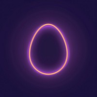Egg icon astronomy outdoors eclipse.