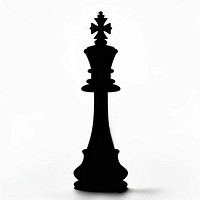 A Knight Chess silhouette chess game.