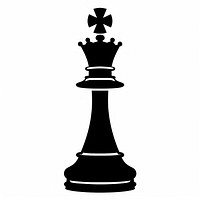 A Queen Chess chess stencil game.