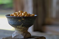 Fermented Soybeans produce bowl food.