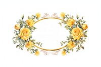 Vintage frame yellow roses accessories accessory bracelet.