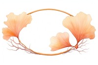 Vintage frame ginkgo leaf accessories accessory blossom.